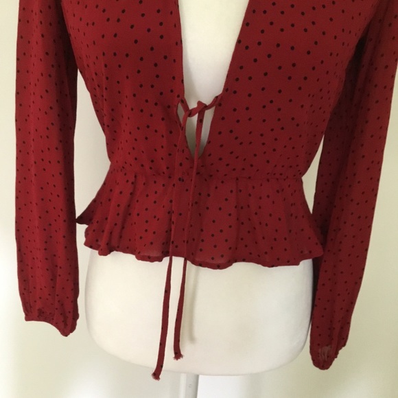 REFORMATION RUFFLE TOP - Picture 7 of 10